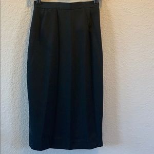 Vintage Anne Klein black skirt
